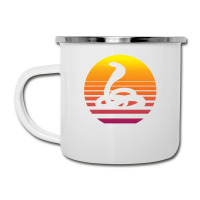 King Cobra Snake 80's Retro Vaporwave Camper Cup | Artistshot