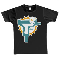 Miami Gun Dolphin Graphic Youth T-shirt | Artistshot