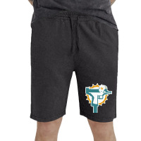 Miami Gun Dolphin Vintage Short | Artistshot