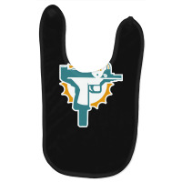 Miami Gun Dolphin Baby Bibs | Artistshot