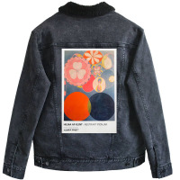 Hilma Af Klint Unisex Sherpa-lined Denim Jacket | Artistshot