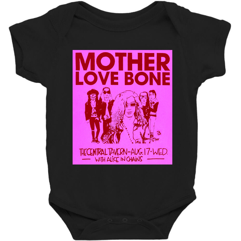 Limited Edition 1988 Grunge Concert Poster Baby Bodysuit by Box Bingham | Artistshot