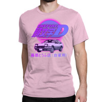 Initial D Ae86 Retro Synthwave Classic T-shirt | Artistshot