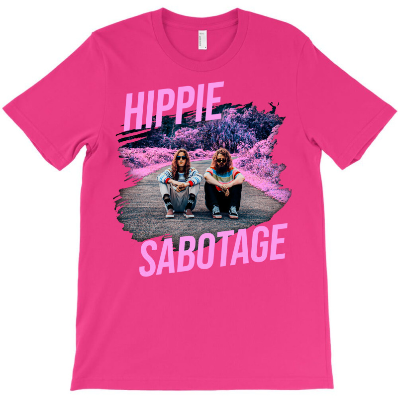 Hippie Sabotage Aesthetic Style Photo With Text T-shirt | Artistshot