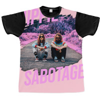 Hippie Sabotage Aesthetic Style Photo With Text Graphic T-shirt | Artistshot