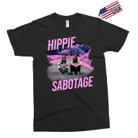 Hippie Sabotage Aesthetic Style Photo With Text Exclusive T-shirt | Artistshot