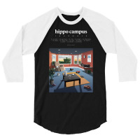 Hippo Campus   Landmark (2017) Music Album Cover Poster 3/4 Sleeve Shirt | Artistshot