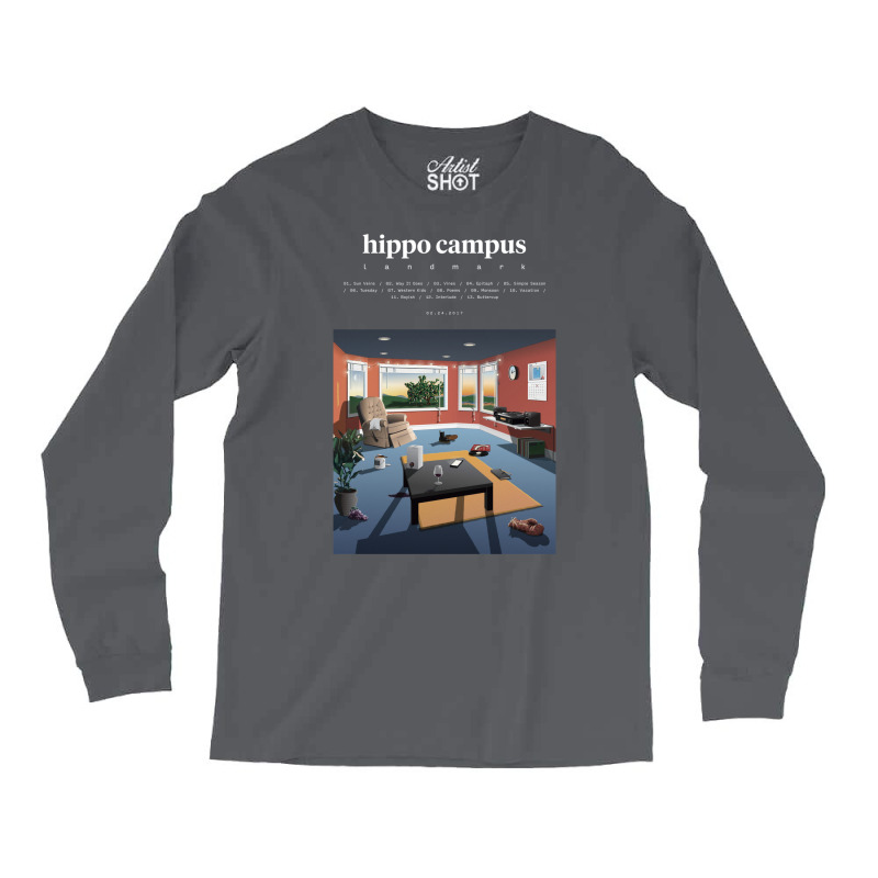 Hippo Campus   Landmark (2017) Music Album Cover Poster Long Sleeve Shirts | Artistshot