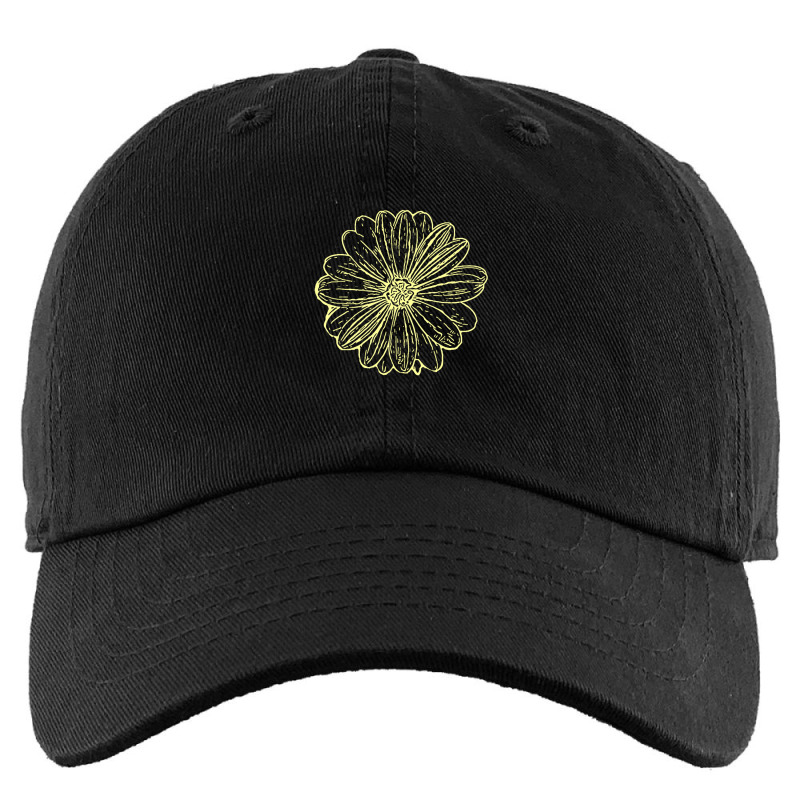 Trending Sunflower Ink Print Kids Cap by poppyallen | Artistshot