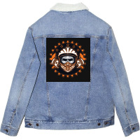 Wow Unisex Sherpa-lined Denim Jacket | Artistshot