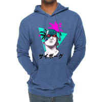 Greek Bust Cyborg Vaporwave Lightweight Hoodie | Artistshot