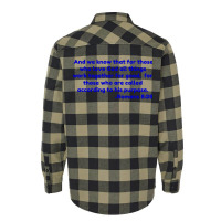 And We Know That For Those Who Love God All Things Work Together For G Flannel Shirt | Artistshot