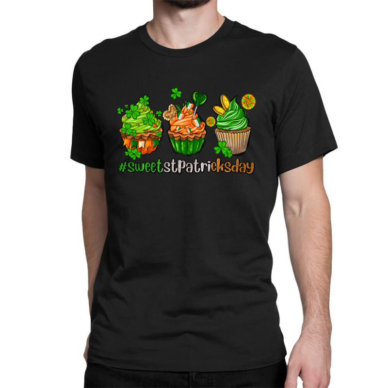 Sweet St Patricks Day Cupcake Classic T-shirt | Artistshot