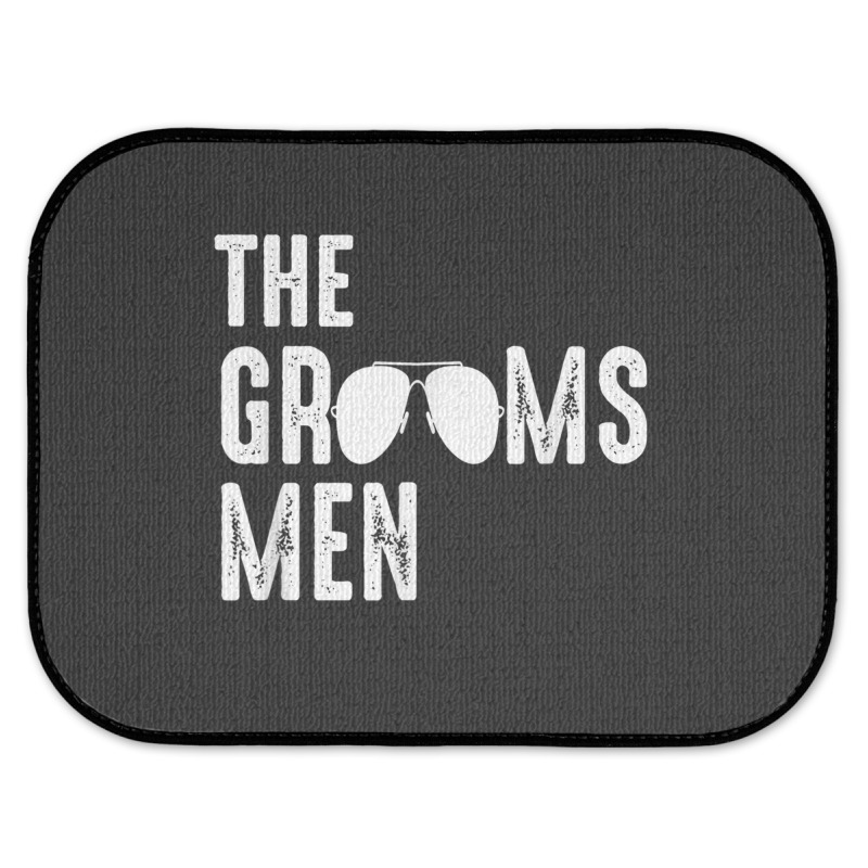 The Groomsmen Cool Shades Funny Bachelor Party Gift Rear Car Mat | Artistshot