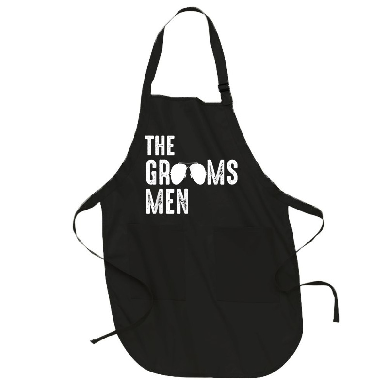 The Groomsmen Cool Shades Funny Bachelor Party Gift Full-length Apron | Artistshot