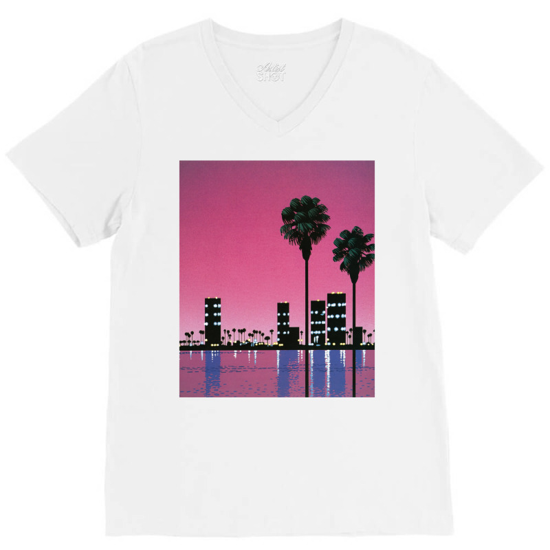 Hiroshi Nagai V-neck Tee | Artistshot