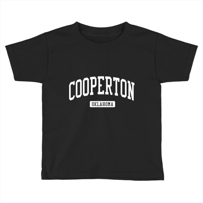 Cooperton Oklahoma Ok Vintage Athletic Sports Design T Shirt Toddler T-shirt by noelenedh2mar | Artistshot