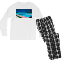 Hiroshi Nagai Art Print Poster Vaporwave Aesthetic Wallpaper  1 Men's Long Sleeve Pajama Set | Artistshot