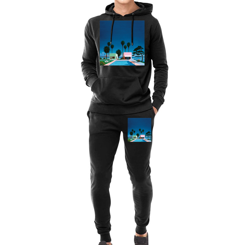 Hiroshi Nagai Art Print Poster Vaporwave Shirt Wallpaper Hoodie & Jogger Set | Artistshot