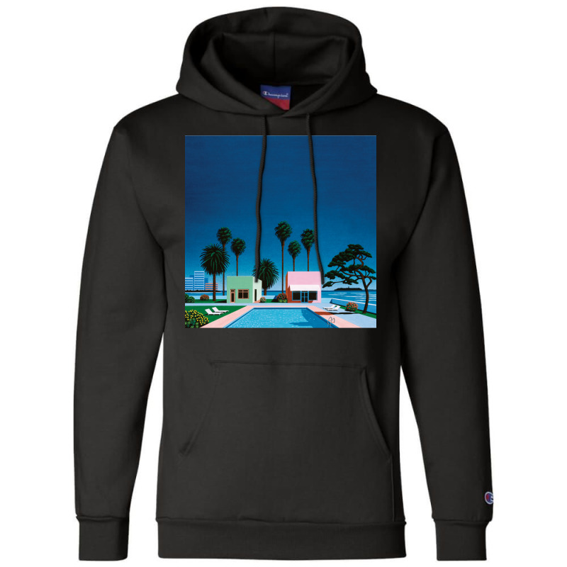 Hiroshi Nagai Art Print Poster Vaporwave Shirt Wallpaper Champion Hoodie | Artistshot