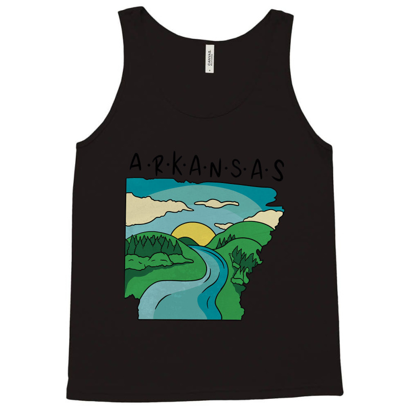 Limited Edition Arkansas Nature Landscape Tank Top by Ledford Leslie | Artistshot