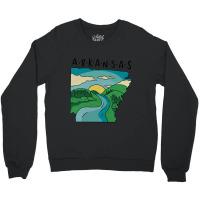 Limited Edition Arkansas Nature Landscape Crewneck Sweatshirt | Artistshot