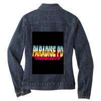 Paradise Pd 12 Ladies Denim Jacket | Artistshot