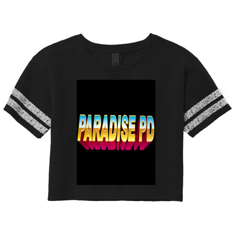 Paradise Pd 12 Scorecard Crop Tee by StarActon | Artistshot