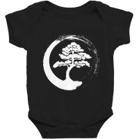 Limited Edition Japanese Zen Bonsai Tree Buddhism Buddhist Gifts Baby Bodysuit | Artistshot