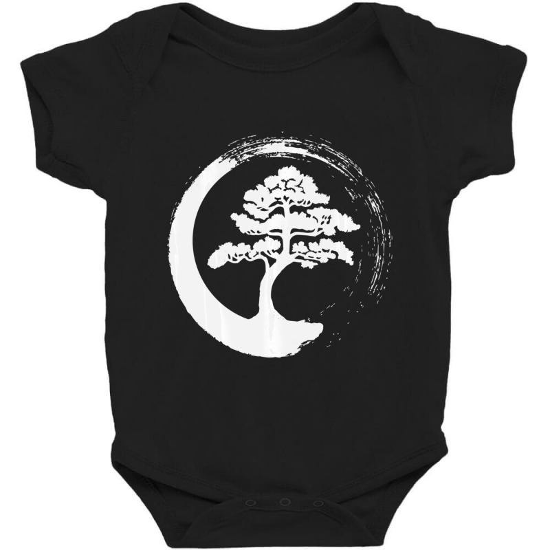 Limited Edition Japanese Zen Bonsai Tree Buddhism Buddhist Gifts Baby Bodysuit by femalesbaubles | Artistshot