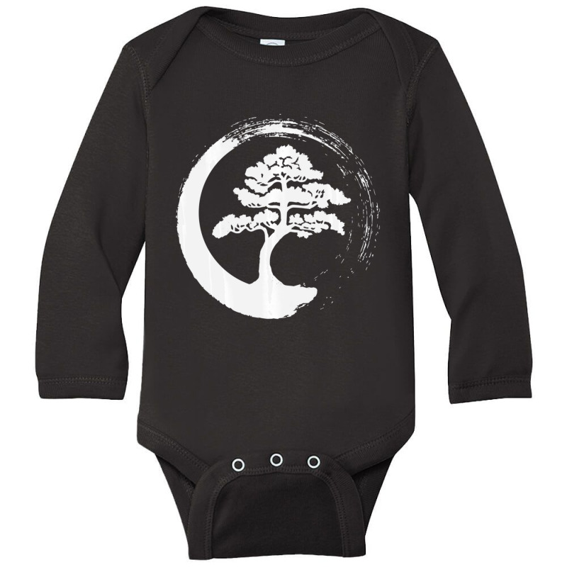 Limited Edition Japanese Zen Bonsai Tree Buddhism Buddhist Gifts Long Sleeve Baby Bodysuit by femalesbaubles | Artistshot