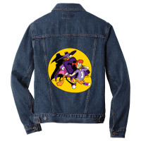 Duck And Sidekick 1 Men Denim Jacket | Artistshot