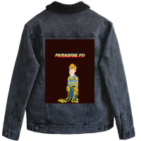 Paradise Pd 41 Unisex Sherpa-lined Denim Jacket | Artistshot