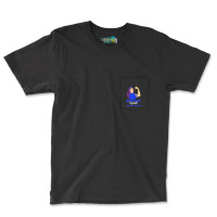 Support Squad Blue Warrior Alopecia Awareness Women Pocket T-shirt | Artistshot