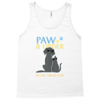 Paw And Order Special Feline Unit Pets Training Dog And Cat Tank Top | Artistshot