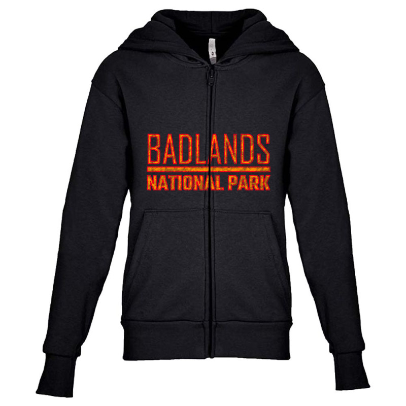 Limited Edition Badlands National Park, South Dakota Adventure Youth Zipper Hoodie by Rios Arevalo | Artistshot