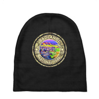 Hot Trend Badlands National Park Adventure, South Dakota Stone Sign-xt Baby Beanies | Artistshot