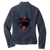 City Morgue Ladies Denim Jacket | Artistshot