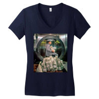 Mohamed Ali   Money In The Bank Women's V-neck T-shirt | Artistshot