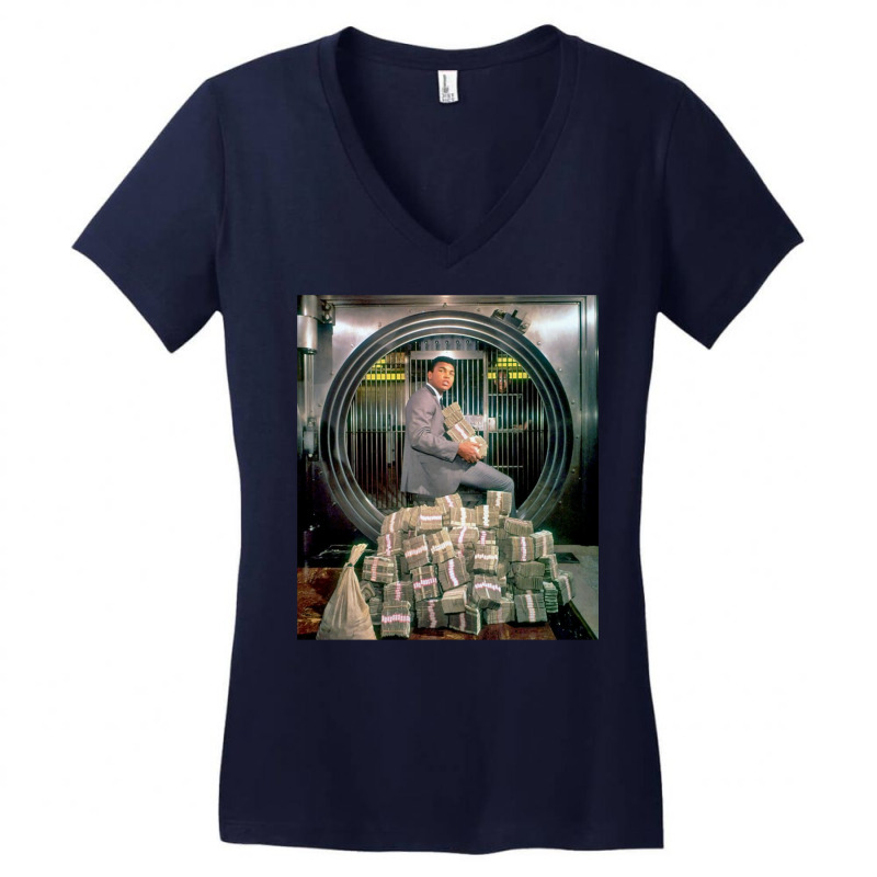 Mohamed Ali   Money In The Bank Women's V-Neck T-Shirt by emaafajtq | Artistshot