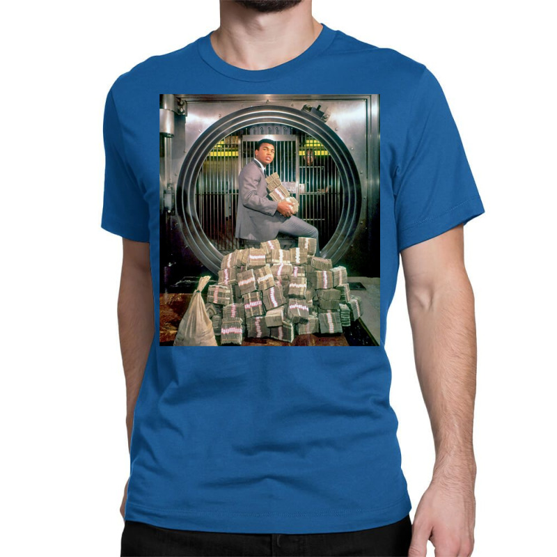 Mohamed Ali   Money In The Bank Classic T-shirt by emaafajtq | Artistshot