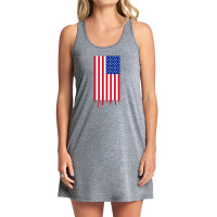 American Flag And The Blood Of Freedom Tank Dress | Artistshot