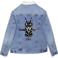 City Morgue Unisex Sherpa-lined Denim Jacket | Artistshot