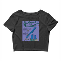 Limited Edition Ballpoint Pen Digest Magazine Crop Top | Artistshot