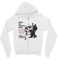 City Morgue Dead On Arrival Tour San Diego Zipper Hoodie | Artistshot