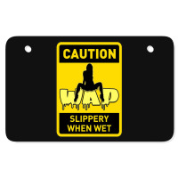 Cute Wap Wap Wap Atv License Plate | Artistshot