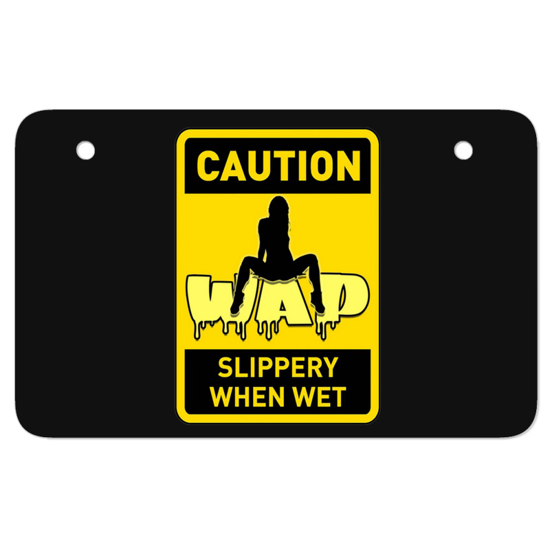 Cute Wap Wap Wap Atv License Plate | Artistshot