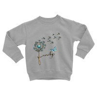 Family Dandelion Flowers Butterfly Vintage Style Men Women T Shirt Toddler Sweatshirt | Artistshot