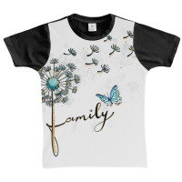 Family Dandelion Flowers Butterfly Vintage Style Men Women T Shirt Graphic Youth T-shirt | Artistshot