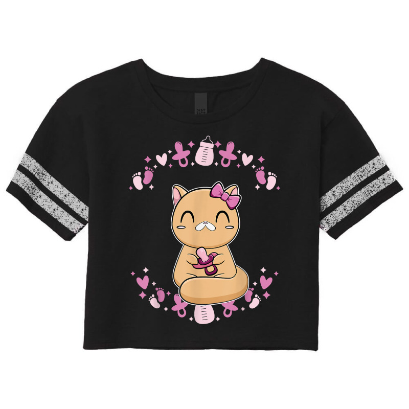 Exotic Shorthair Cat Anime Kitten Baby Soother T Shirt Scorecard Crop Tee by shmonotpv4s | Artistshot